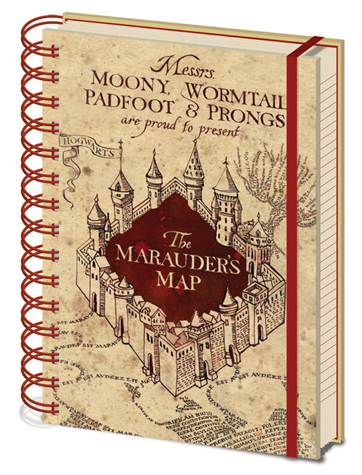 Marauder's Map Wiro Notebook