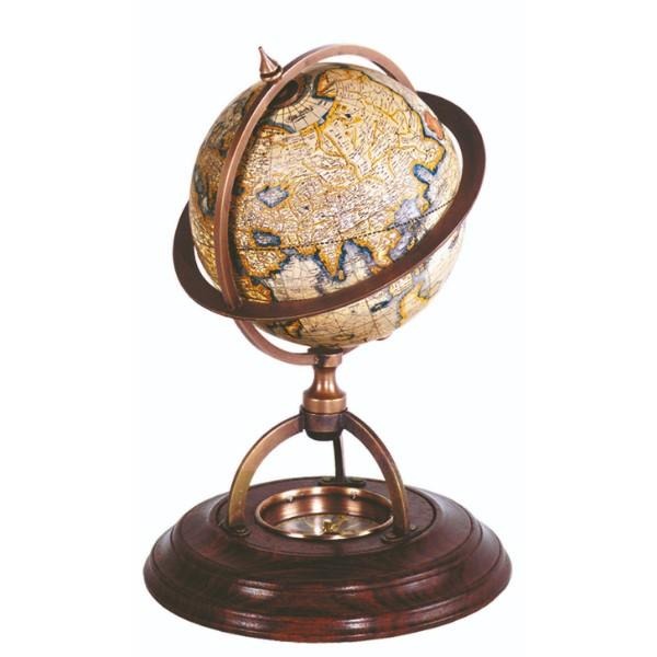 Terrestrial Globe with Compass