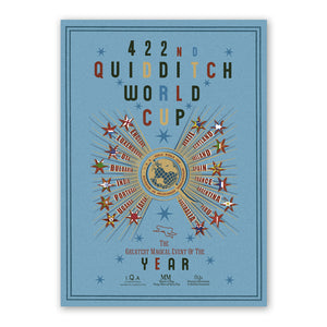 MinaLima 422nd Quidditch World Cup Poster