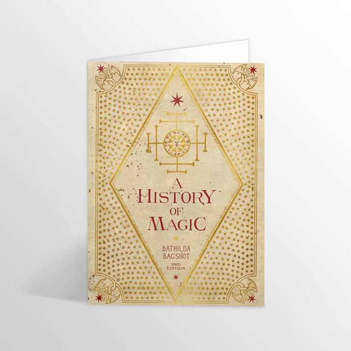 MinaLima History of Magic Card